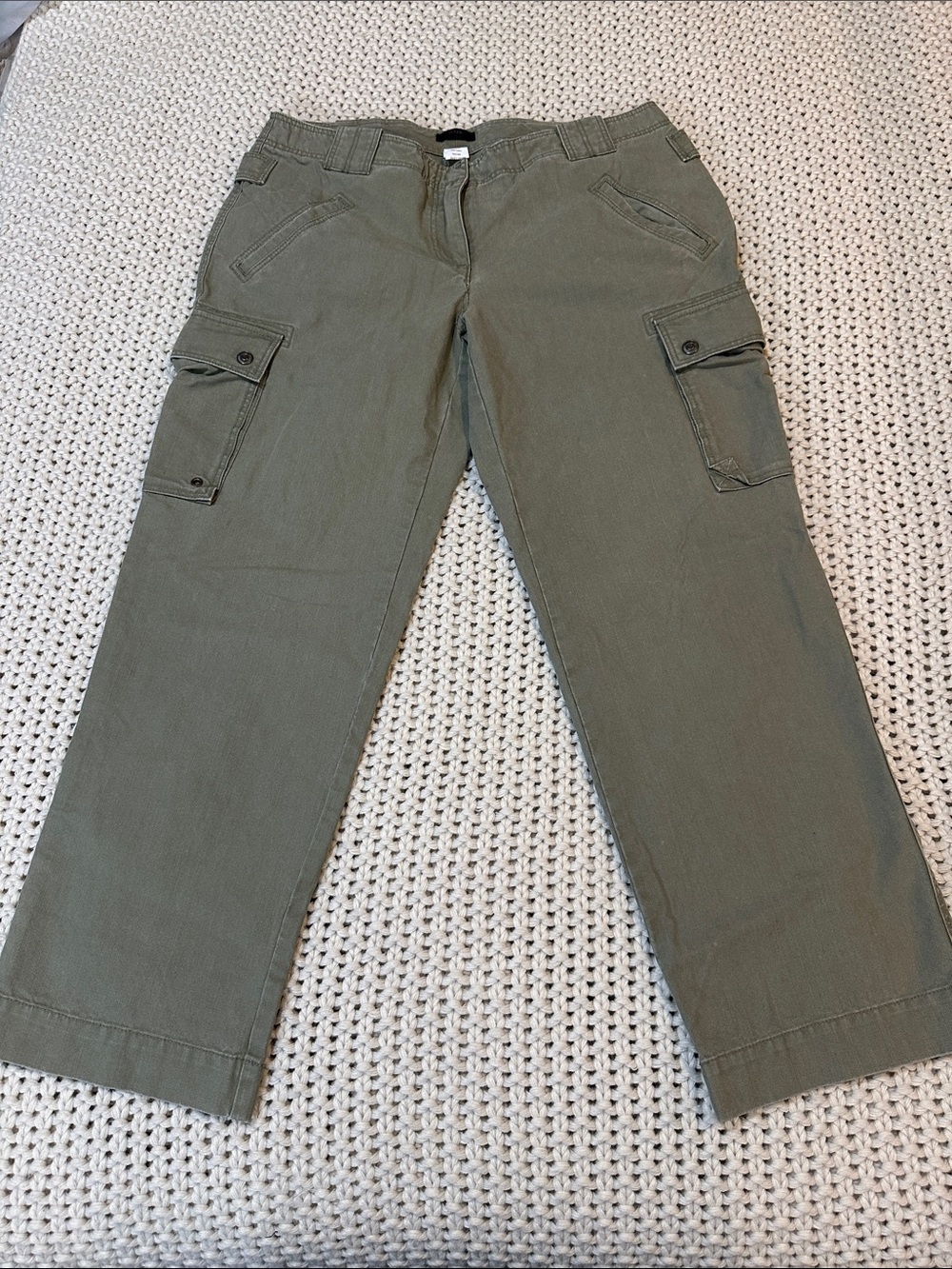 J. Crew Women’s Olive Green Cargo Pants